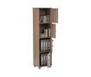 NAOMI 4 DOOR STORAGE BOX WITH LOCK EBONNESE