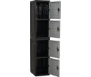 OPTIMUS FOUR TIER LOCKER GREY/BLACK