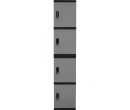 OPTIMUS FOUR TIER LOCKER GREY/BLACK