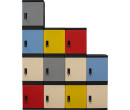 OPTIMUS CUBE WITH LOCK RED/BLACK