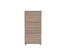 NAOMI 6 DOOR STORAGE BOX WITH LOCK EBONNESE