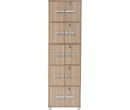 NAOMI 10 DOOR STORAGE BOX WITH LOCK EBONNESE