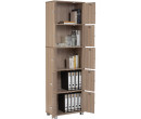 NAOMI 10 DOOR STORAGE BOX WITH LOCK EBONNESE