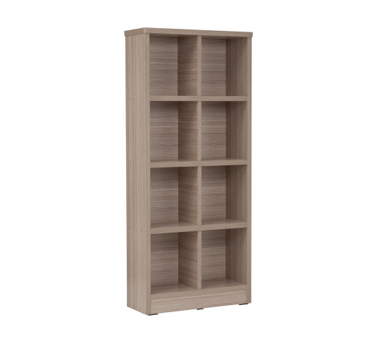HAVIR 8 COMPARTMENT FILE CABINET EBONNESE