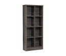 HAVIR 8 COMPARTMENT FILE CABINET SONOMA DARK
