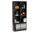 ECO 8 COMPARTMENT FILE CABINET LIGHT CAPPUCCINO