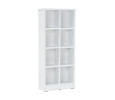HAVIR 8 COMPARTMENT FILE CABINET WHITE