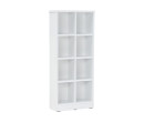 HAVIR 8 COMPARTMENT FILE CABINET WHITE