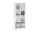 HAVIR 8 COMPARTMENT FILE CABINET WHITE