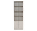 *ECO FILE CABINET WITH GLASS LIGHT OAK