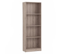 ECO 4 COMPARTMENT FILE CABINET DARK OAK
