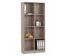 ECO 8 COMPARTMENT FILE CABINET DARK OAK