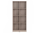 ECO 8 COMPARTMENT FILE CABINET DARK OAK