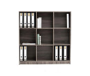 ECO 9 COMPARTMENT FILE CABINET SONOMA DARK