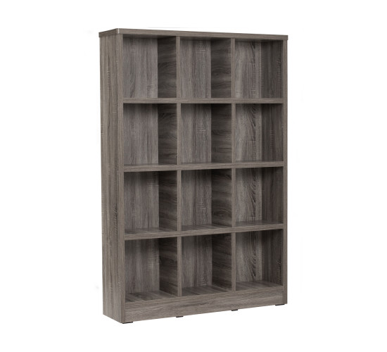 HAVIR 12 COMPARTMENT FILE CABINET SONOMA DARK