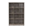 HAVIR 12 COMPARTMENT FILE CABINET SONOMA DARK