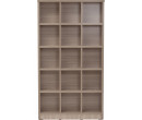 HAVIR 15 COMPARTMENT FILE CABINET EBONNESE