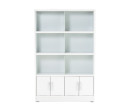 * HAVIR FILE CABINET WITH GLASS DOOR WHITE