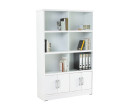 * HAVIR FILE CABINET WITH GLASS DOOR WHITE