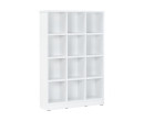 HAVIR 12 COMPARTMENT FILE CABINET WHITE