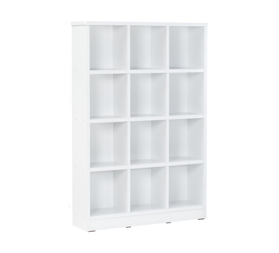 HAVIR 12 COMPARTMENT FILE CABINET WHITE