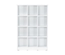 HAVIR 12 COMPARTMENT FILE CABINET WHITE