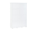HAVIR 12 COMPARTMENT FILE CABINET WHITE