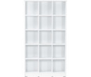 HAVIR 15 COMPARTMENT FILE CABINET WHITE