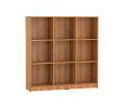 ECO 9 COMPARTMENT FILE CABINET NATURAL OAK