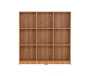 ECO 9 COMPARTMENT FILE CABINET NATURAL OAK