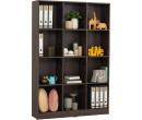 ECO 12 COMPARTMENT FILE CABINET WALNUT
