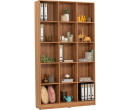 ECO 15 COMPARTMENT FILE CABINET NATURAL OAK
