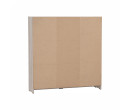 ECO 9 COMPARTMENT FILE CABINET LIGHT OAK