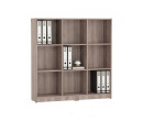 ECO 9 COMPARTMENT FILE CABINET DARK OAK