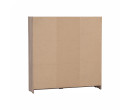 ECO 9 COMPARTMENT FILE CABINET DARK OAK