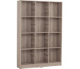 ECO 12 COMPARTMENT FILE CABINET DARK OAK