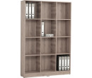 ECO 12 COMPARTMENT FILE CABINET DARK OAK