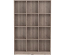 ECO 12 COMPARTMENT FILE CABINET DARK OAK