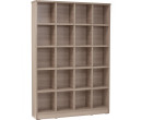 HAVIR 20 COMPARTMENT FILE CABINET EBONNESE