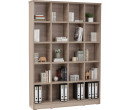 HAVIR 20 COMPARTMENT FILE CABINET EBONNESE
