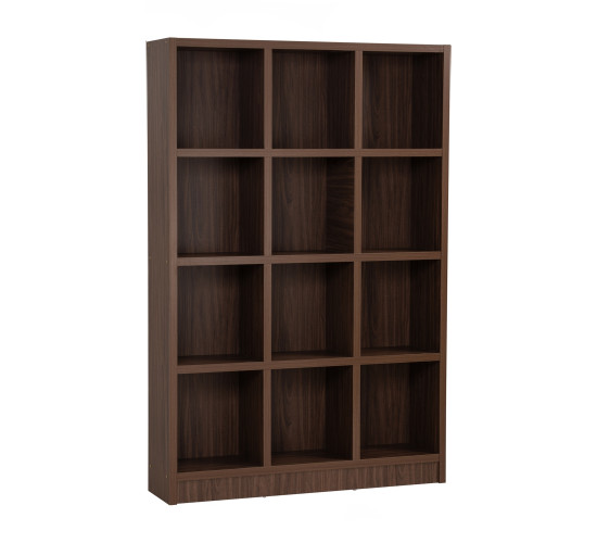 DAVE 12 COMPARTMENT FILE CABINET WALNUT