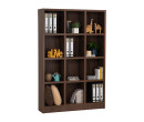 DAVE 12 COMPARTMENT FILE CABINET WALNUT