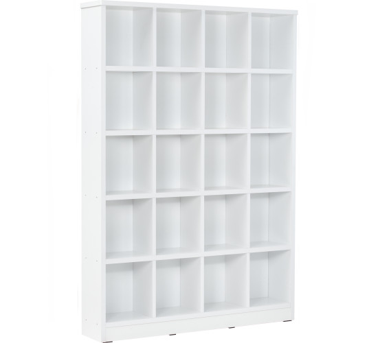 HAVIR 20 COMPARTMENT FILE CABINET WHITE