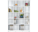 HAVIR 20 COMPARTMENT FILE CABINET WHITE