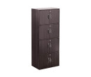 CODEY 8 DOOR STORAGE BOX WITH LOCK LIGHT CAPPUCCINO