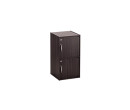 CODEY 2 DOOR STORAGE BOX WITH LOCK LIGHT CAPPUCCINO