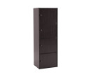 BRAY 4 DOOR COLOUR BOX WITH DOOR LIGHT CAPPUCCINO