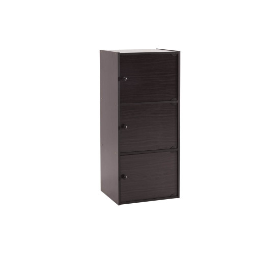 BRAY 3 DOOR COLOUR BOX WITH DOOR LIGHT CAPPUCCINO