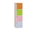 CODEY 4 DOOR STORAGE BOX WITH LOCK