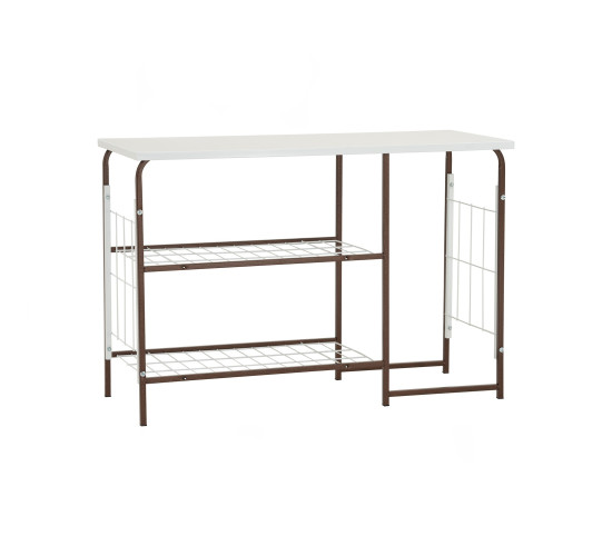 LENA GAS RACK COPPER/WHITE